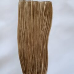 Klambritega lahtine juuksepats, helepruun värv 55 cm, 120 g, 1B nr. цена и информация | Аксессуары для волос | kaup24.ee