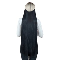 Lahtine juuksepats, must 80 cm, 110 g. 1B nr. цена и информация | Аксессуары для волос | kaup24.ee