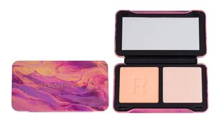 Палетка для контурирования лица Makeup Revolution London Neon Heat Dynamic 11,2 г, Scorched Rose цена и информация | Пудры, базы под макияж | kaup24.ee