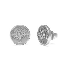 Очаровательные стальные серьги Guess Tree of Life Talismania JUBE01443JWRHT/U цена и информация | Мужские украшения | kaup24.ee