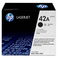 Tooner HP 42A Must hind ja info | Tindiprinteri kassetid | kaup24.ee