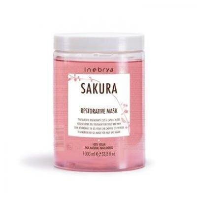 Juuksemask Inebrya Sakura 1000 ml цена и информация | Maskid, õlid, seerumid | kaup24.ee