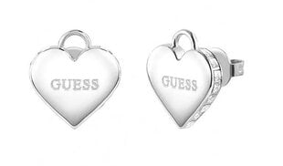 Романтические стальные серьги Guess Hearts Falling In Love JUBE02231JWRHT/U цена и информация | Серьги | kaup24.ee