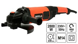 Nurklihvimismasin YATO 230mm 2800W 82110 цена и информация | Шлифовальные машины | kaup24.ee