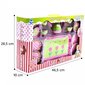 Teekomplekt Woopie lilledega, roosa цена и информация | Tüdrukute mänguasjad | kaup24.ee