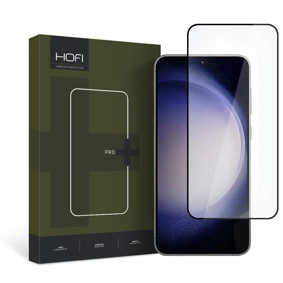 Kaitseklaas Hofi - Samsung Galaxy S23, must цена и информация | Ekraani kaitsekiled | kaup24.ee