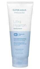 Vahutav puhastusvahend Missha - Super Aqua Ultra Hyalon, 200 ml цена и информация | Аппараты для ухода за лицом | kaup24.ee