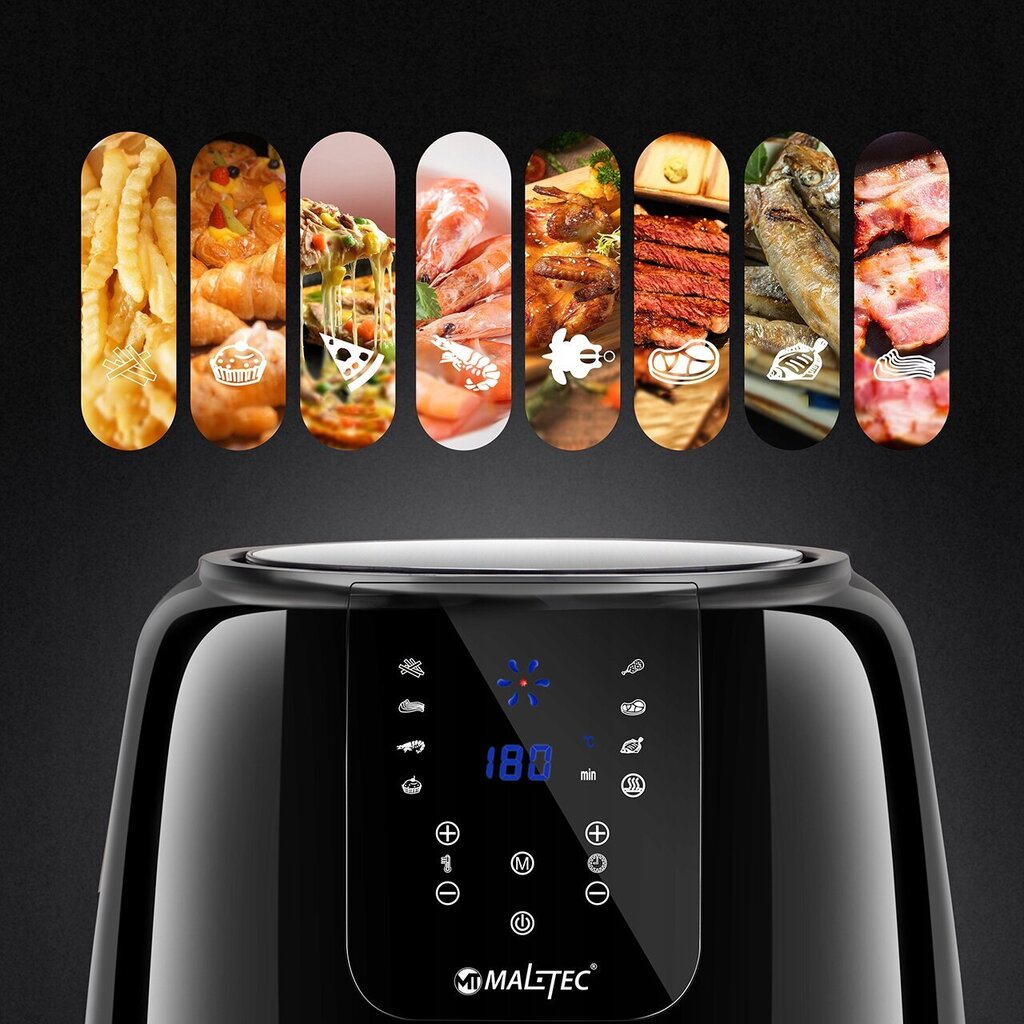 Maltec AirFryer XL 1800W 8L hind ja info | Fritüürid, kuumaõhufritüürid | kaup24.ee