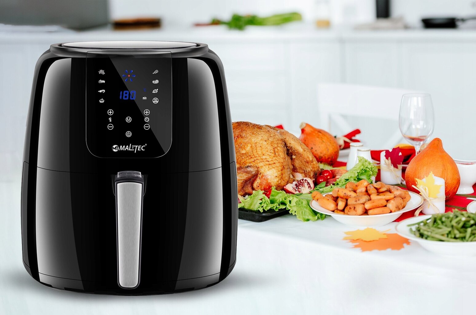 Maltec AirFryer XL 1800W 8L hind ja info | Fritüürid, kuumaõhufritüürid | kaup24.ee