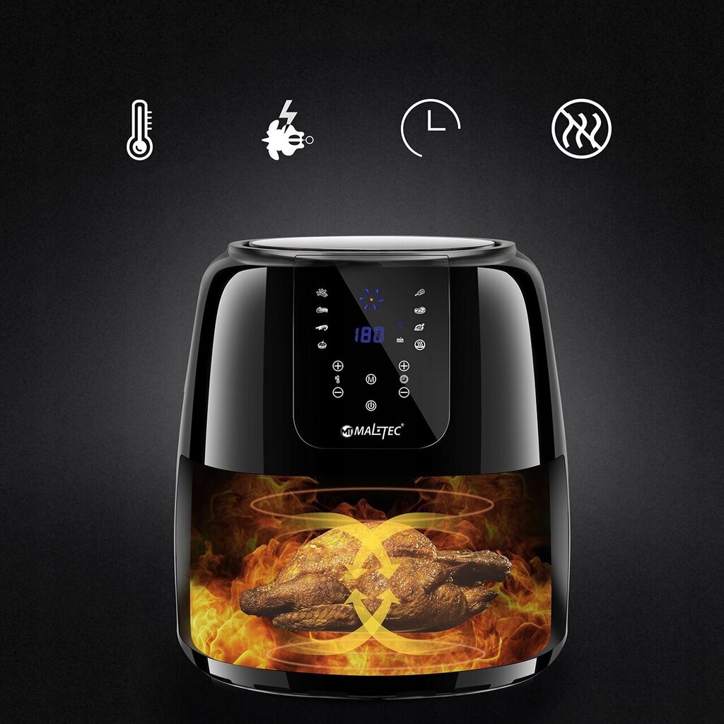 Maltec AirFryer XL 1800W 8L hind ja info | Fritüürid, kuumaõhufritüürid | kaup24.ee