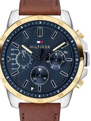 Meeste Kell Tommy Hilfiger DECKER (Ø 48 mm) hind ja info | Meeste käekellad | kaup24.ee