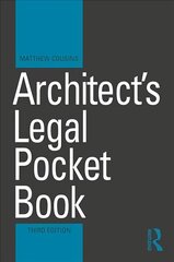 Architect's Legal Pocket Book 3rd edition цена и информация | Книги по архитектуре | kaup24.ee