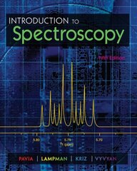 Introduction to Spectroscopy 5th edition hind ja info | Majandusalased raamatud | kaup24.ee