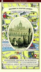 Historical Map of London hind ja info | Ajalooraamatud | kaup24.ee