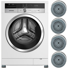 Vibratsioonivastased kummist jalapadjad pesumasinale, 4 tk hind ja info | Kodumasinate lisatarvikud | kaup24.ee