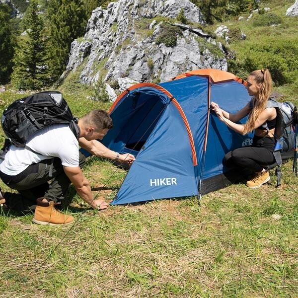 Telk Nils Camp NC6010 Hiker Blue цена и информация | Telgid | kaup24.ee