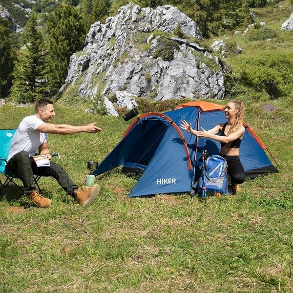 Telk Nils Camp NC6010 Hiker Blue цена и информация | Telgid | kaup24.ee