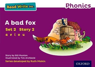 Read Write Inc. Phonics: Purple Set 2 Storybook 2 A Bad Fox hind ja info | Noortekirjandus | kaup24.ee