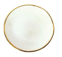 Керамическая тарелка Уман, 8 см, белая цена и информация | Посуда, тарелки, обеденные сервизы | kaup24.ee