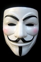 Mask Vendetta Guy Fawkes, valge цена и информация | Карнавальные костюмы | kaup24.ee