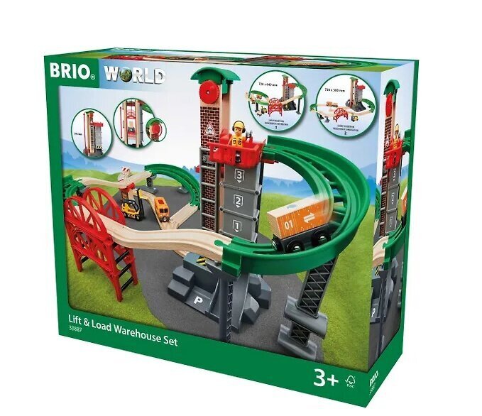 Kaubaladu Brio World 33887 hind ja info | Poiste mänguasjad | kaup24.ee