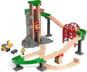 Brio World 33887 Грузовой склад цена и информация | Развивающий мелкую моторику - кинетический песок KeyCraft NV215 (80 г) детям от 3+ лет, бежевый | kaup24.ee