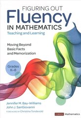 Figuring Out Fluency in Mathematics Teaching and Learning, Grades K-8: Moving Beyond Basic Facts and Memorization цена и информация | Книги для подростков и молодежи | kaup24.ee