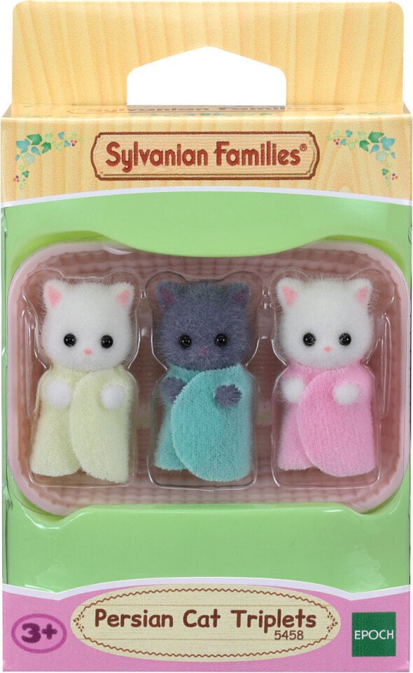 Sylvanian Families mängufiguurid Persian Cat Triplets цена и информация | Tüdrukute mänguasjad | kaup24.ee