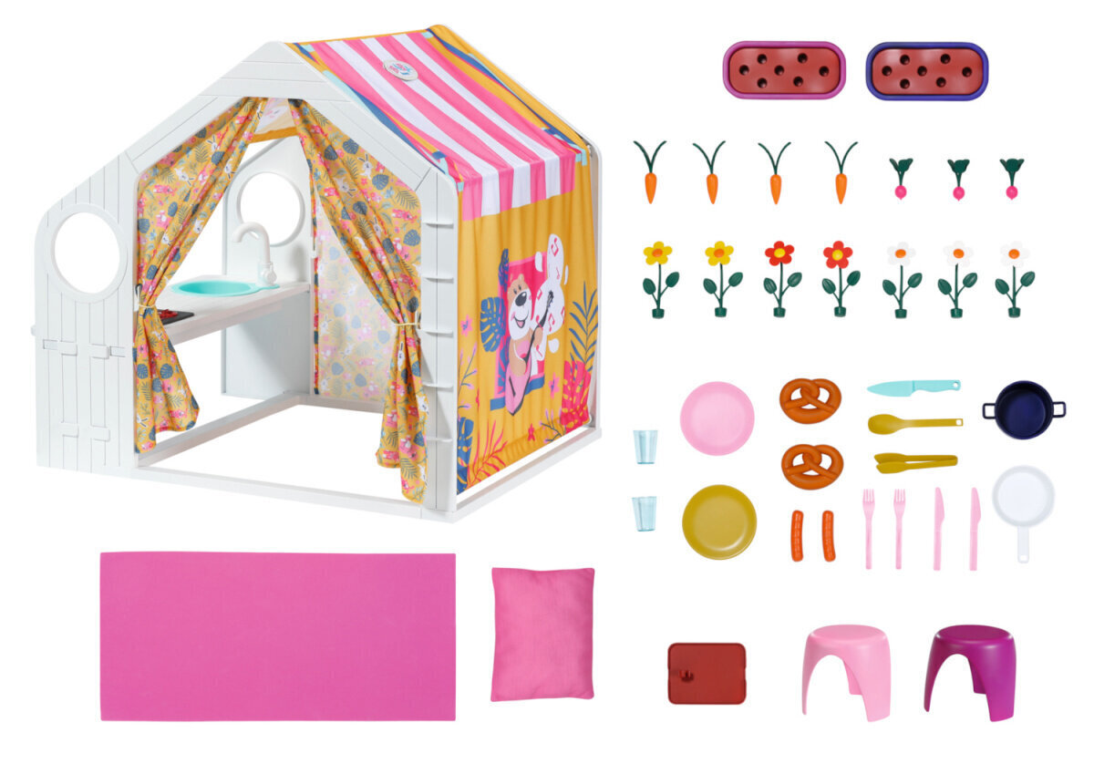 Zapf nukumaja Baby Born Weekend House 832752 цена и информация | Tüdrukute mänguasjad | kaup24.ee