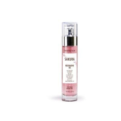 Taastav juukseõli Inebrya Sakura Regenerating Oil, 50 ml цена и информация | Maskid, õlid, seerumid | kaup24.ee