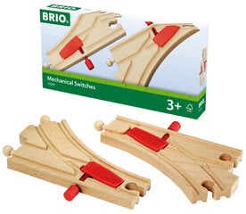 Brio World 33344 Железнодорожные пути цена и информация | Развивающий мелкую моторику - кинетический песок KeyCraft NV215 (80 г) детям от 3+ лет, бежевый | kaup24.ee