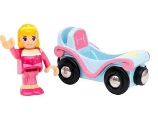 Спящая красавица и тележка поезда Brio Disney Princess 33314 цена и информация | Игрушки для девочек | kaup24.ee