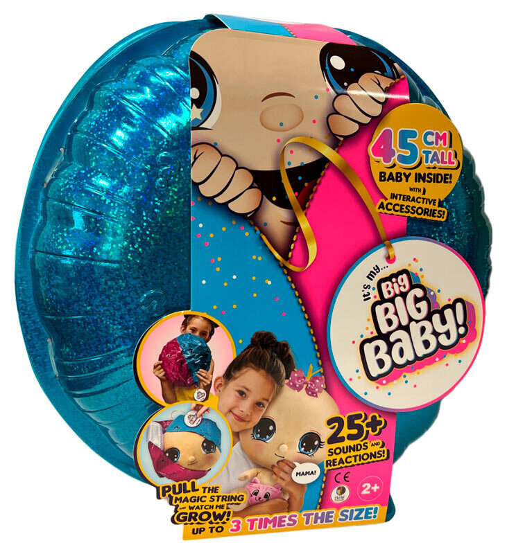 Interaktiivne nukk - beebi Big Big Baby Ollie цена и информация | Tüdrukute mänguasjad | kaup24.ee