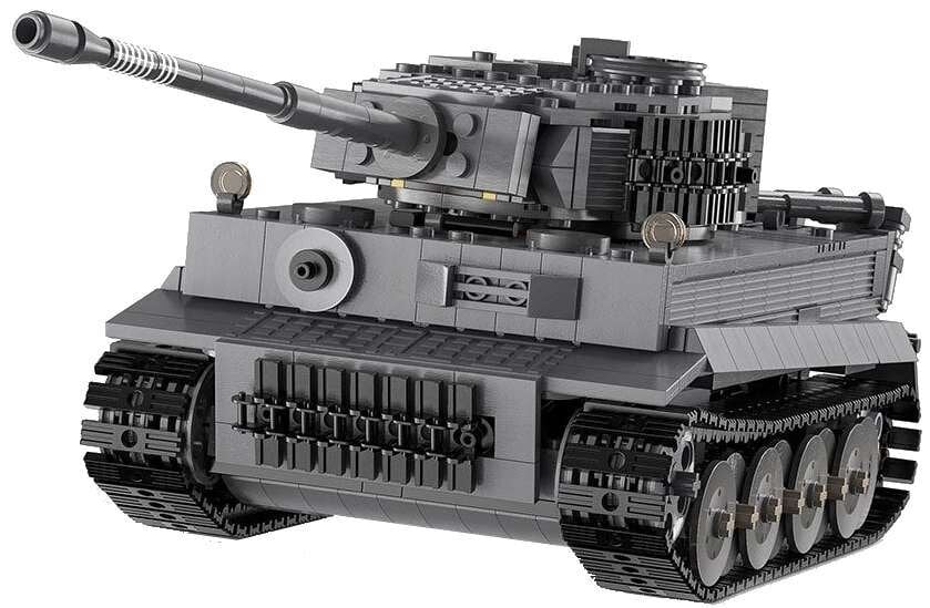 Constructor Tiger tank RC Cada C61071W 925 el. цена и информация | Klotsid ja konstruktorid | kaup24.ee