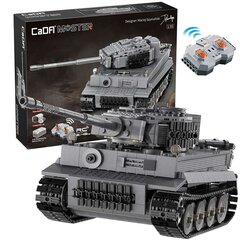 Constructor Tiger tank RC Cada C61071W 925 el. цена и информация | Конструкторы и кубики | kaup24.ee