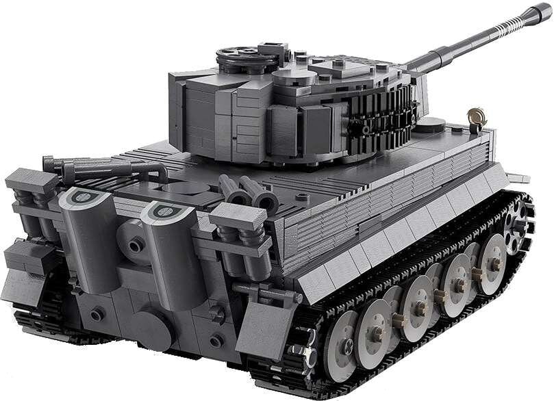 Constructor Tiger tank RC Cada C61071W 925 el. цена и информация | Klotsid ja konstruktorid | kaup24.ee