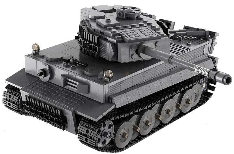 Constructor Tiger tank RC Cada C61071W 925 el. цена и информация | Klotsid ja konstruktorid | kaup24.ee