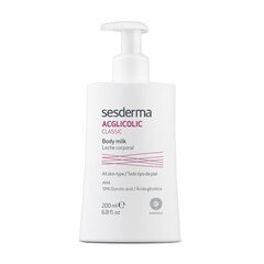 Молочко для тела Sesderma acglicolic classic, 200 мл цена и информация | Кремы, лосьоны для тела | kaup24.ee