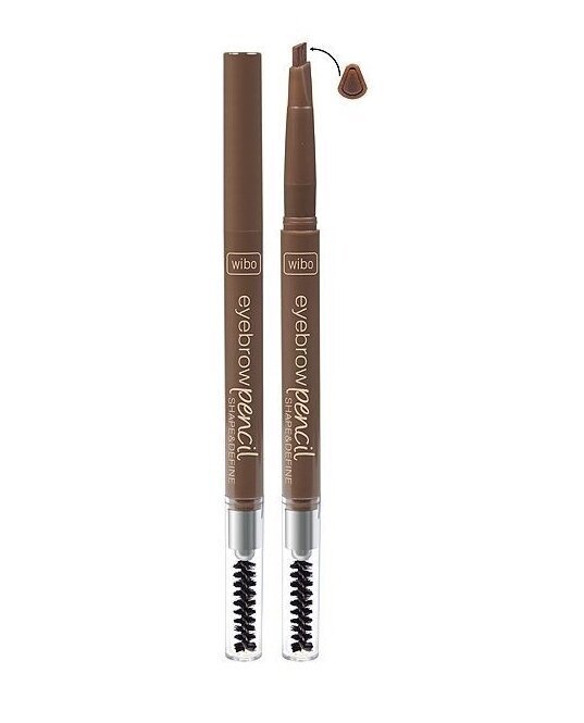 Veekindel kulmupliiats Wibo Shape Define Eyebrow Pencil, 2g цена и информация | Ripsmetušid, lauvärvid, silmapliiatsid, seerumid | kaup24.ee