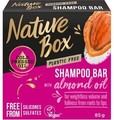 Твердый шампунь для волос с миндальным маслом NATURE BOX Almond Oil 85 г цена и информация | Шампуни | kaup24.ee