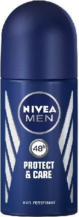 Rulldeodorant Nivea Protect & Care 50 ml цена и информация | Deodorandid | kaup24.ee