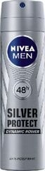 Дезодорант-спрей для мужчин Nivea Men SILVER PROTECT, 150 мл цена и информация | Дезодоранты | kaup24.ee