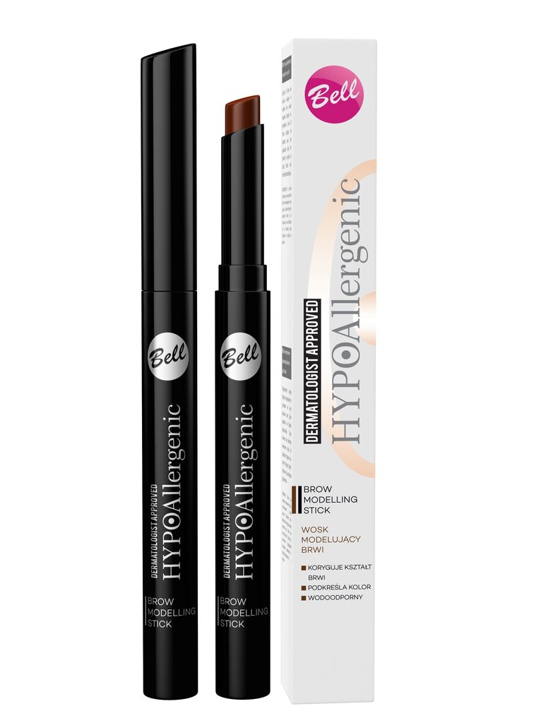 Kulmuvaha Bell HypoAllergenic Brow Modelling Stick 7 g, 02 цена и информация | Kulmuvärvid, -pliiatsid | kaup24.ee