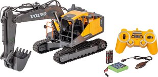 Радиоуправляемый гусеничный экскаватор Carson 1:16 Excavator Volvo 2,4 ГГц цена и информация | Игрушки для мальчиков | kaup24.ee