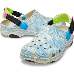 Сандали для детей Crocs™ Classic AT Topographic Clog 232328 цена и информация | Шлепанцы, тапочки для женщин | kaup24.ee