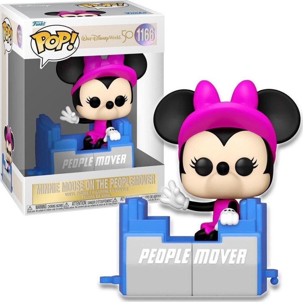 Kujuke Funko Pop Disney: Walt Disney World .50, Minnie Mouse on the Peoplemover цена и информация | Fännitooted mänguritele | kaup24.ee