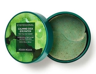 Маски для кожи вокруг глаз Holika Holika Calming Cica, 84 г цена и информация | Маски для лица, патчи для глаз | kaup24.ee