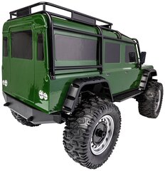 Радиоуправляемый внедорожник Carson Land Rover, зеленый цена и информация | Игрушки для мальчиков | kaup24.ee