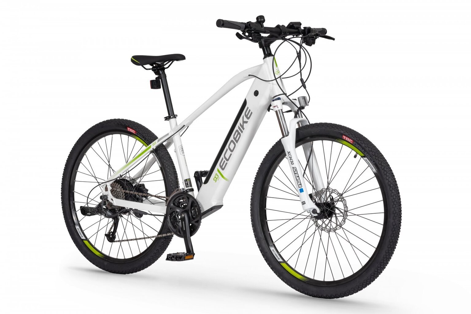 Elektriline jalgratas Ecobike SX3 14,5 Ah Greenway, valge hind ja info | Elektrirattad | kaup24.ee