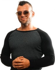 Мужские солнечные очки Omega OM0021-H 5272U цена и информация | Солнцезащитные очки для мужчин | kaup24.ee